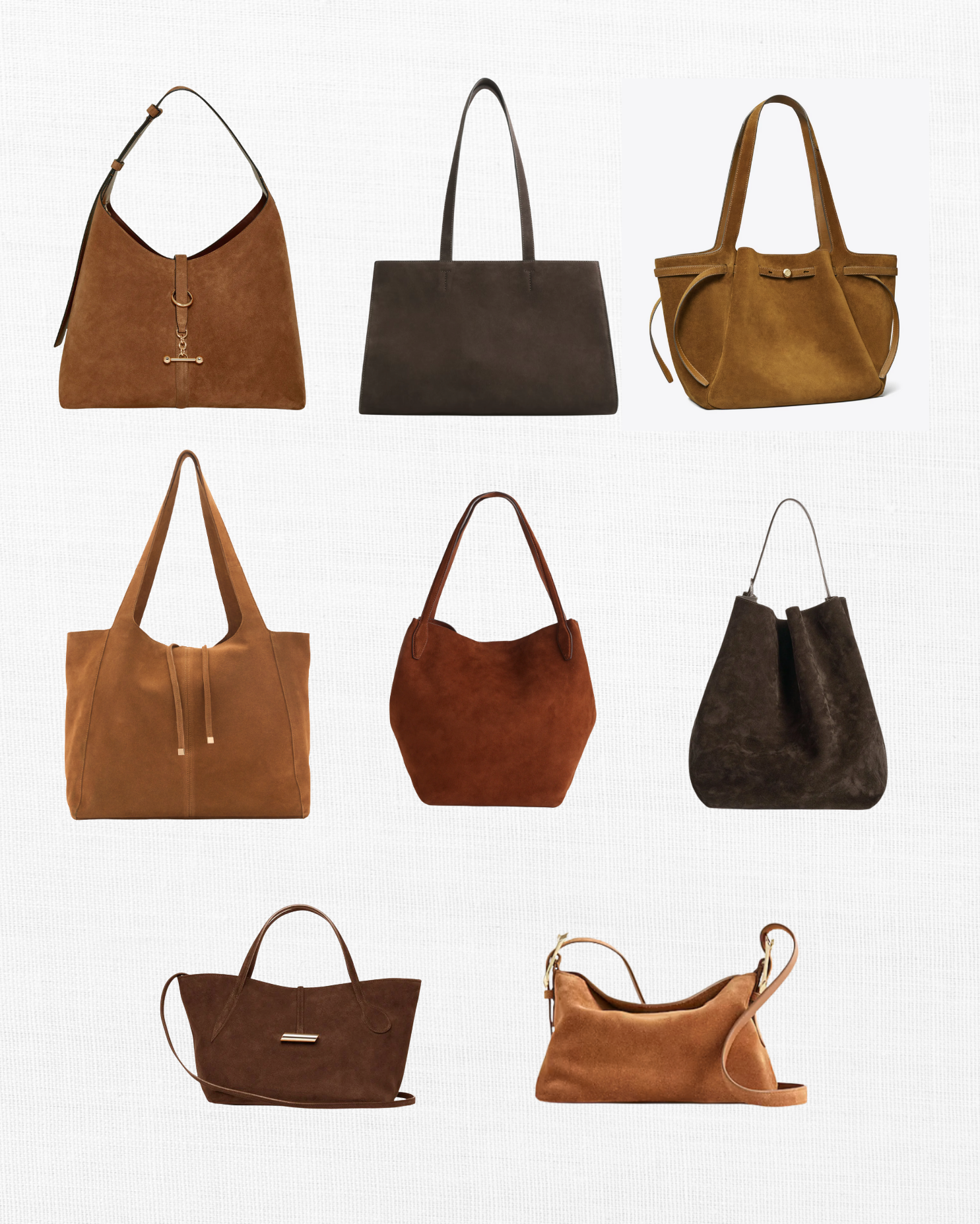 Favorite Brown Suede Bags
